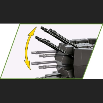 Flakpanzer IV Wirbelwind WWII 1:29